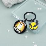 Crizaor Boo Basket Stuffers For Her Him Keychain Halloween Gifts For Women Kids Spooky Baskets Stuffers Hallo ween Boo Gift Halloween Gifts For Men Keyring