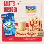 Movie Night Supplies: Candy Variety Pack – Movie Gift Basket Includes Theatre Candy Assortment, Snack Trays, Popcorn Buckets – Date Night Kit & Housewarming Gifts by CraveKraft