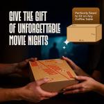 Movie Night Supplies: Candy Variety Pack – Movie Gift Basket Includes Theatre Candy Assortment, Snack Trays, Popcorn Buckets – Date Night Kit & Housewarming Gifts by CraveKraft