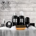 Beard Kit and Body Care Gifts for Men, Fathers Day Gifts for Dad Sandalwood Spa Gift Baskets, Mens Bath and Beard Grooming Kit, Birthday Gifts for Him with Beard Balm, Growth Oil, Deodorant and More