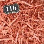 ZEBMOON 1 LB Pink B Crinkle Cut Paper Shred Filler Great for Gift Wrapping, Basket Filling, Birthday, Wedding, Halloween, Thanksgiving, Christmas Day, New Year Party Decorations Filling Supplies
