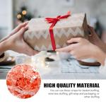 ZEBMOON 1 LB Pink B Crinkle Cut Paper Shred Filler Great for Gift Wrapping, Basket Filling, Birthday, Wedding, Halloween, Thanksgiving, Christmas Day, New Year Party Decorations Filling Supplies