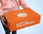 Halloween Candy Care Package Gift (50ct) Snacks Box Basket Candies Kids Children Adults Cookies Food Variety Pack Bundle Mixed Bulk Sampler Girls Boys Guys Men Women Boyfriend Girlfriend College Student