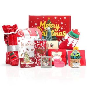 Christmas Gifts for Women 2025 – Christmas Gift Basket for Women Mom Wife Grandma Daughter Sister Girlfriend Best Friend Coworkers Female Teacher Nurse Her, Christmas Gift Set Unique Holiday Gift Box