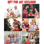 funsky Basket For Gifts Empty, 5 Pack Sturdy Empty Gift Basket Kit With Handles, Red Cardboard Empty Gifts Baskets To Fill Bulk For Holiday, Birthday, Christmas, Valentines Day And Any Occasion