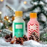 Christmas Advent Calendar 2024, 12 Days of Holiday Advent Calendar for Women, BODY & EARTH Spa Gift Baskets with Snowman Bath Bomb, Scented Candle, Christmas Hat, New Year Bath Set for Women