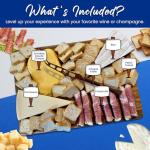 Cheese and Crackers Gift Basket by GiftWorld