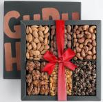 Nut Gift Basket Roasted Salted Mixed - Gourmet Nuts Dad Birthday Gift Nut Gift Baskets - Nuts Gift Box For Valentines Day, Thanksgiving, Fathers Day, Birthday - Nut Gifts Men & Women by GURU HUNU
