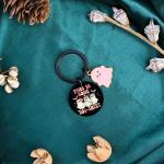 Halloween Keychain Boo Basket Stuffers for Women Men Perfect Halloween Gifts Boo Basket Ideas Baskets for Adults Cute Stuff Cool Ghost Keychain Funny Gifts for Him Her Halloween Basket Stuffers