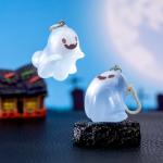 Halloween Keychain Gifts For Women Boo Basket Stuffers For Her Spooky Gifts Christmas Halloween Basket Stuffers Halloween Boo Basket Ideas Key Chain For Teen Girl Cool Stuff Night Glow Ghost Keychain