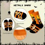 PUPPY GO Halloween Gifts Set, 5PCS Halloween Tumbler Set Includes 20oz Tumbler with Lids and Straw Socks Keychain Thanks Card, Cute Pumpkin Gift for Women