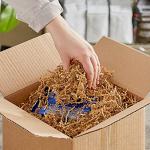 Uptotop 1/2LB Crinkle Cut Paper Shred Filler for Gift Wrapping Basket Filling, Birthday, Christmas, Thanksgiving, Wedding, Mother's Day, Kraft