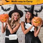 Halloween Cute Ghost Purse - Spooky Boo Basket Stuffer - Halloween Gifts for Women, Kids, Teens, Girls - Fun Halloween Costume Accessory Trendy Stuff