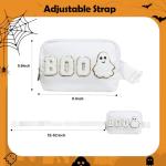 Halloween Cute Ghost Purse - Spooky Boo Basket Stuffer - Halloween Gifts for Women, Kids, Teens, Girls - Fun Halloween Costume Accessory Trendy Stuff