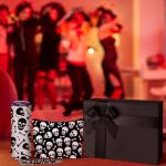Wonderjune 14 Set Halloween Basket Gift for Women- Skeleton Gifts Box for Girls Kids Teens Mom Friend Sister