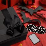 Wonderjune 14 Set Halloween Basket Gift for Women- Skeleton Gifts Box for Girls Kids Teens Mom Friend Sister