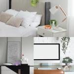 Muyiz 4 Pack Knitted Wool Halloween Toys with Positive Card Crochet Dolls for Halloween Party Favors Treat Bags Cheer Up Gifts