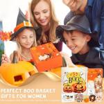 Boo Basket Stuffers for Women 8 Halloween Gifts Basket for Women Spooky Gift Set for Her Daughter Sister Friend Adults Family Neighbors