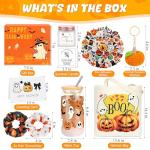 Boo Basket Stuffers for Women 8 Halloween Gifts Basket for Women Spooky Gift Set for Her Daughter Sister Friend Adults Family Neighbors