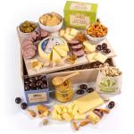 Charcuterie Crate with Summer Sausage & Two Cheeses