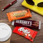 HERSHEY'S, KIT KAT and REESE'S Assorted Milk Chocolate Candy Variety Box, 27.3 oz (18 Count)