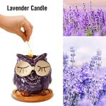 Kinforse Scented Candles - Lavender Candle Gift Set for Women, Birthday Presents with Marbling Gift Box