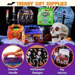 JOYIN 36 PCS Halloween Treat Boxes Candy Boxes Trick or Treat Cardboard Cookies Goodie Bags for Kids Halloween Party Favor Supplies, Classroom Exchange Goody Bags, Holiday Pastries, Cupcakes