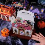 JOYIN 36 PCS Halloween Treat Boxes Candy Boxes Trick or Treat Cardboard Cookies Goodie Bags for Kids Halloween Party Favor Supplies, Classroom Exchange Goody Bags, Holiday Pastries, Cupcakes