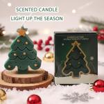 2025 Christmas Gift Set for Women, Holiday Gift Box with Cozy Blanket, Hand Cream, Santa Mug, Scented Candle & Fuzzy Socks, Christmas Gift Basket for Mom, Sister, Best Friend or Coworker