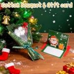 Deriibrico Christmas Basket Gifts for Women 2025, Unique Holiday Cheer Gift for Women with Flannel Blanket and Insulated Tumbler, Merry Christmas Basket Gift for Mom, Wife, Friend, Green