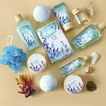Green Canyon Spa Gift Baskets for Women, Bath and Body Gift Set for Women, 12Pcs Ocean Spa Sets Includes Bubble Bath, Body Lotion,Mothers Day Gifts for Her,Spa Baskets