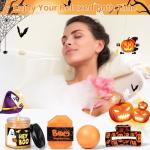 Halloween Gifts for Women, Boo Basket Gifts for Women Teen Girls, Halloween Boo Basket Stuffers for Teens Adults with Pumpkin Mug Spooky Socks and Self Spa Gift for Family Sister Friends