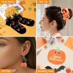 Halloween Gifts for Women, Boo Basket Gifts for Women Teen Girls, Halloween Boo Basket Stuffers for Teens Adults with Pumpkin Mug Spooky Socks and Self Spa Gift for Family Sister Friends