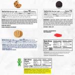 OREO, CHIPS AHOY!, Nutter Butter, SOUR PATCH KIDS & SWEDISH FISH Cookies & Candy Variety Pack, 40 Snack Packs