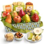Cheese and Nuts Delight Gift Basket
