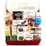 Christmas Gift Basket, Meat and Cheese Gift Baskets for Men and Women - Delicious Condiments with Dubai Chocolate, Charcuterie Food Gift Basket, Christmas Food Gifts in Christmas Gift Box (12-item Bundle)