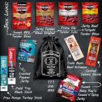 Beef Jerky Gift Baskets For Men - Meat And Cheese Gift Baskets, Birthday Gifts For Men Who Have Everything With Beef Jerky Variety Pack - Gifts For Dad & Care Package
