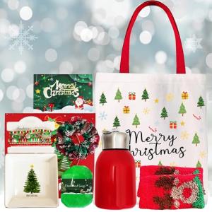 Christmas Gifts Box for Women, Xmas & New Year Gifts Baskets Holiday Gift Sets for Mom, Grandma, Daughter, Sister, Wife, Girlfriend, Friend, Coworker, Teacher