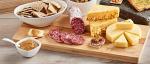 Harry & David Deluxe Meat & Cheese Gift Box, Gourmet Sausage, Assorted Cheeses, Crackers & Mixed Nuts, Charcuterie Board Gift Basket For Cheese Lovers, Meat And Cheese Gift Basket For All Occasions