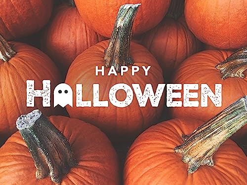 Halloween Pumpkin Candy Bucket - 45 Treats Included