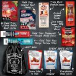 Beef Jerky & Nuts Gift Baskets For Men - Nuts, Meat And Cheese Gift Baskets, Birthday Gifts For Men Who Have Everything With Beef Jerky Snacks Variety Pack - Care Package by Cheshire Gifts