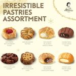 Matilde Vicenzi Roma Cookie Gift Tin - Italian Pastries & Cookies in Individually Wrapped Trays - Gourmet Gifts For Thanksgiving, Holidays, Corporate - Assorted Cookies in Italian Design Tin 32.5oz (920g)