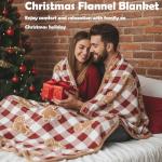 Cozy Christmas Gifts for Women - Unique Holiday Gift Basket with Soft Throw Blanket, Chic Glass Tumbler & Spa Set - Holiday Presents for Mom, Sister, Best Friend, Wife, Coworker