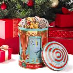 Christmas Gift Basket- Gourmet Food Gifts - Plays Music - Holiday Chocolate and Candy, Sweets and Snacks- Nutcracker Suite- Bonnie and Pop