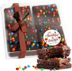Happy Thanksgiving Cookies Brownies Gift Basket Chocolate Cake Food For Men Women Package | Nut Free Treats