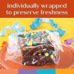 Happy Thanksgiving Cookies Brownies Gift Basket Chocolate Cake Food For Men Women Package | Nut Free Treats