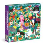 Mudpuppy Doggone Days – 500 Piece Family Puzzle with Colorful and Fun Illustrations of A Busy Dog Park Scene for Children Ages 8 and Up