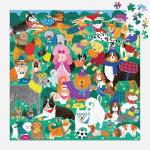 Mudpuppy Doggone Days – 500 Piece Family Puzzle with Colorful and Fun Illustrations of A Busy Dog Park Scene for Children Ages 8 and Up
