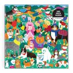 Mudpuppy Doggone Days – 500 Piece Family Puzzle with Colorful and Fun Illustrations of A Busy Dog Park Scene for Children Ages 8 and Up