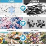 JJYHULK 2000 Piece Puzzle for Adults, Puzzles for Adults 2000 Pieces, Summer Seaside Flowers Dogs Parrots Jigsaw Puzzles, Challenging Puzzle Perfect for Game Nights, 39" X 28"